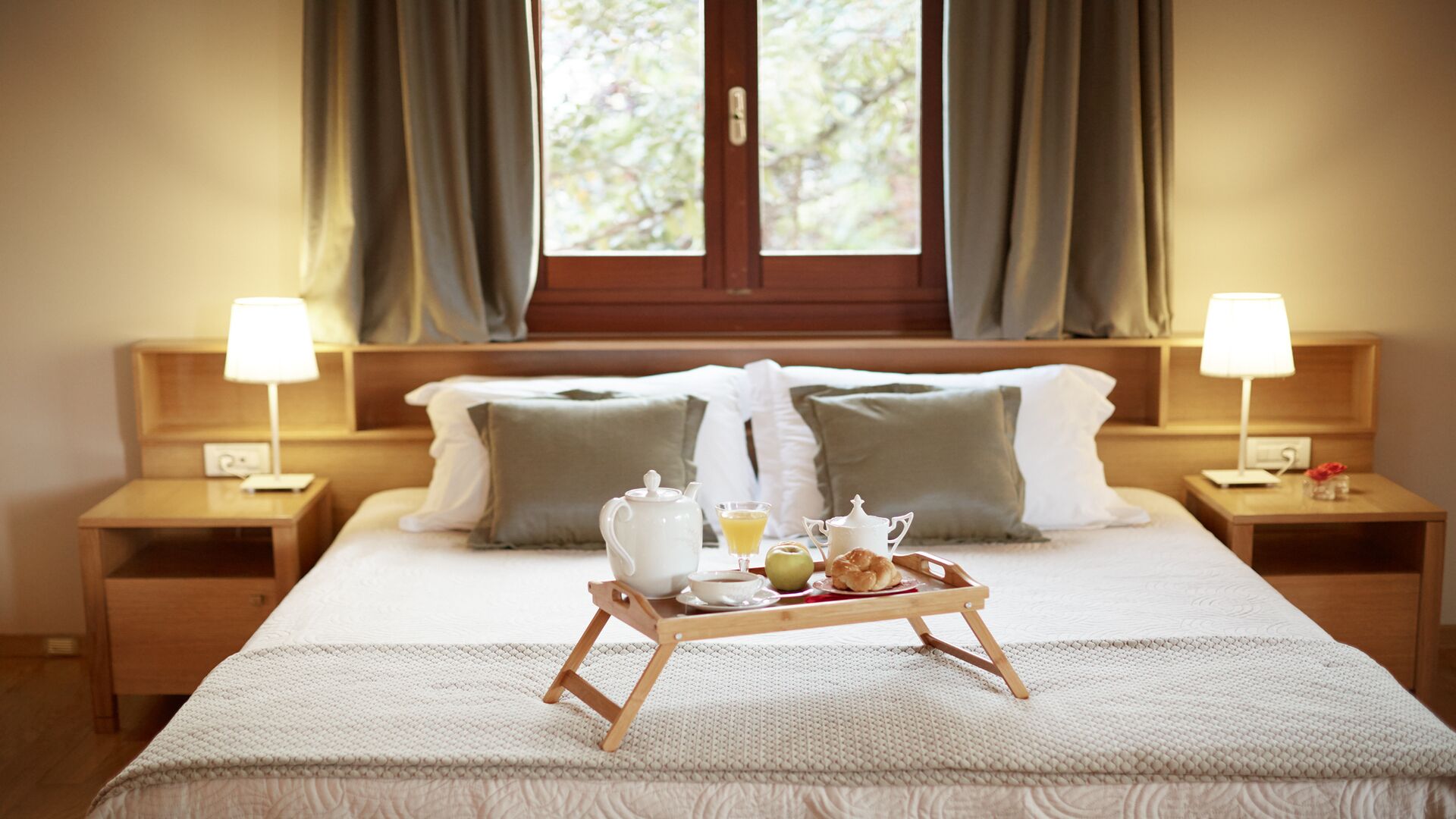 4 habitaciones y caja de seguridad en la habitación 