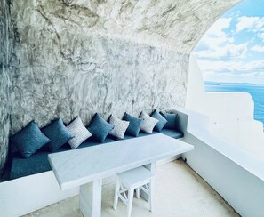 Unclassified image, 2 of 61, button - Incredible caldera views! Full sunset, private, spacious, housekeeping - Oia! (Santorini)