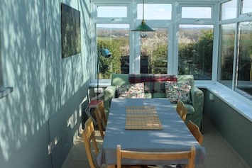 Conservatory in spring