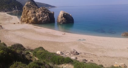Liebevoll ausgebautes Steinhaus oberhalb von Potistika