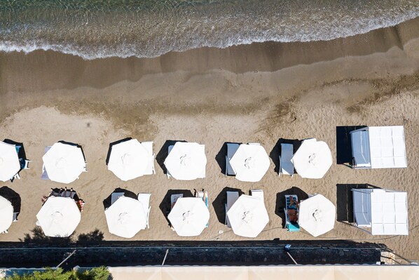 On the beach