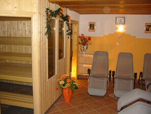 Sauna - Adlerhof on the sunny plateau vacation apartment Mieming (Mieming)
