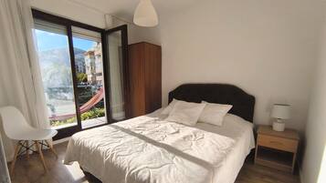 1 Schlafzimmer, Bügeleisen/Bügelbrett, kostenloses WLAN, Bettwäsche