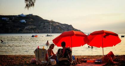 Couchers de soleil égéens (Kini beachfront)