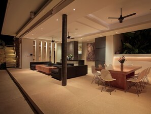 Dining - Luxury private 4 Bedroom set within a lush tropical garden (Koh Samui)