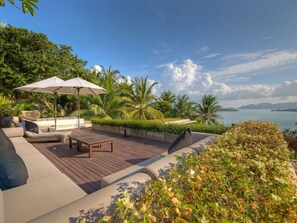 Terrace/patio - Luxury private 4 Bedroom set within a lush tropical garden (Koh Samui)