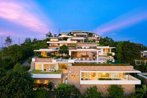 Exterior - 5 Bedroom luxury hillside villa with amazing views (Koh Samui)