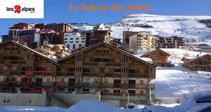 Les Deux Alpes / Ski mit FĂŒĂen 4/6 Pers. 37m2