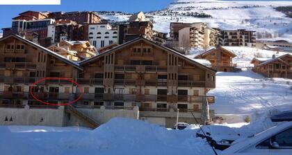 Les Deux Alpes / esquís con pies 4/6 pers. 37m2