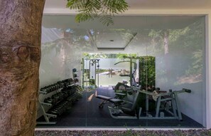 Fitness facility - Luxury 4 Bedroom with private pool and uninterrupted sea views (Ko Samui)