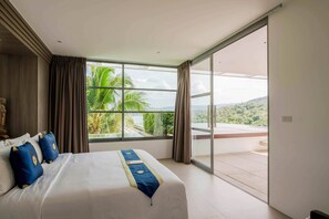 4 bedrooms, in-room safe, desk, iron/ironing board - Luxury 4 Bedroom with private pool and uninterrupted sea views (Ko Samui)