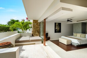 Terrace/patio - Luxury 5 Bedroom with spectacular view of the sea and nearby smaller islands.  (Koh Samui)