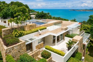 Exterior - Luxury 4 Bedroom with infinity Pool, private gym, beautiful views (Koh Samui)