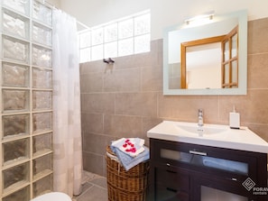 Bathtub, hair dryer