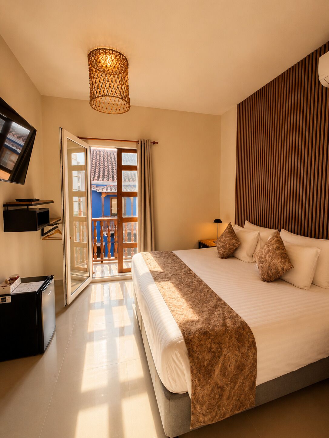 Superior Room, 1 King Bed, City View | In-room safe, iron/ironing board, free WiFi, bed sheets