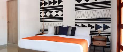 Superior-Zimmer, 1 King-Bett, Stadtblick | Zimmersafe, Bügeleisen/Bügelbrett, kostenloses WLAN, Bettwäsche