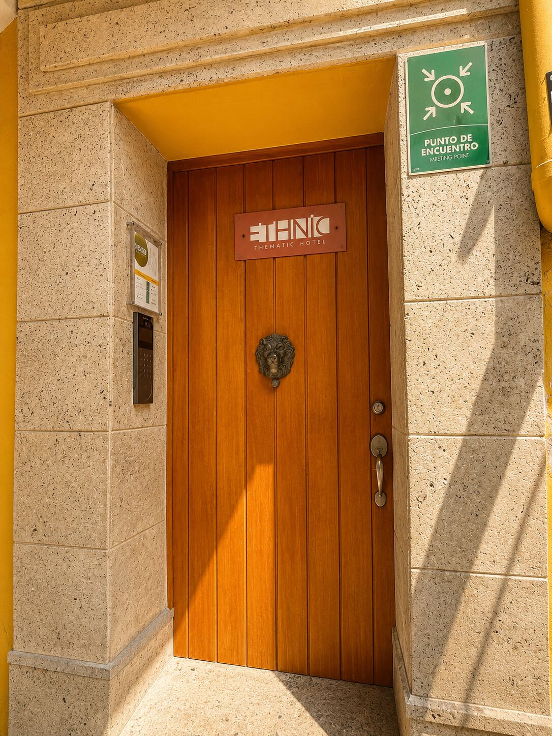 Ingang accommodatie