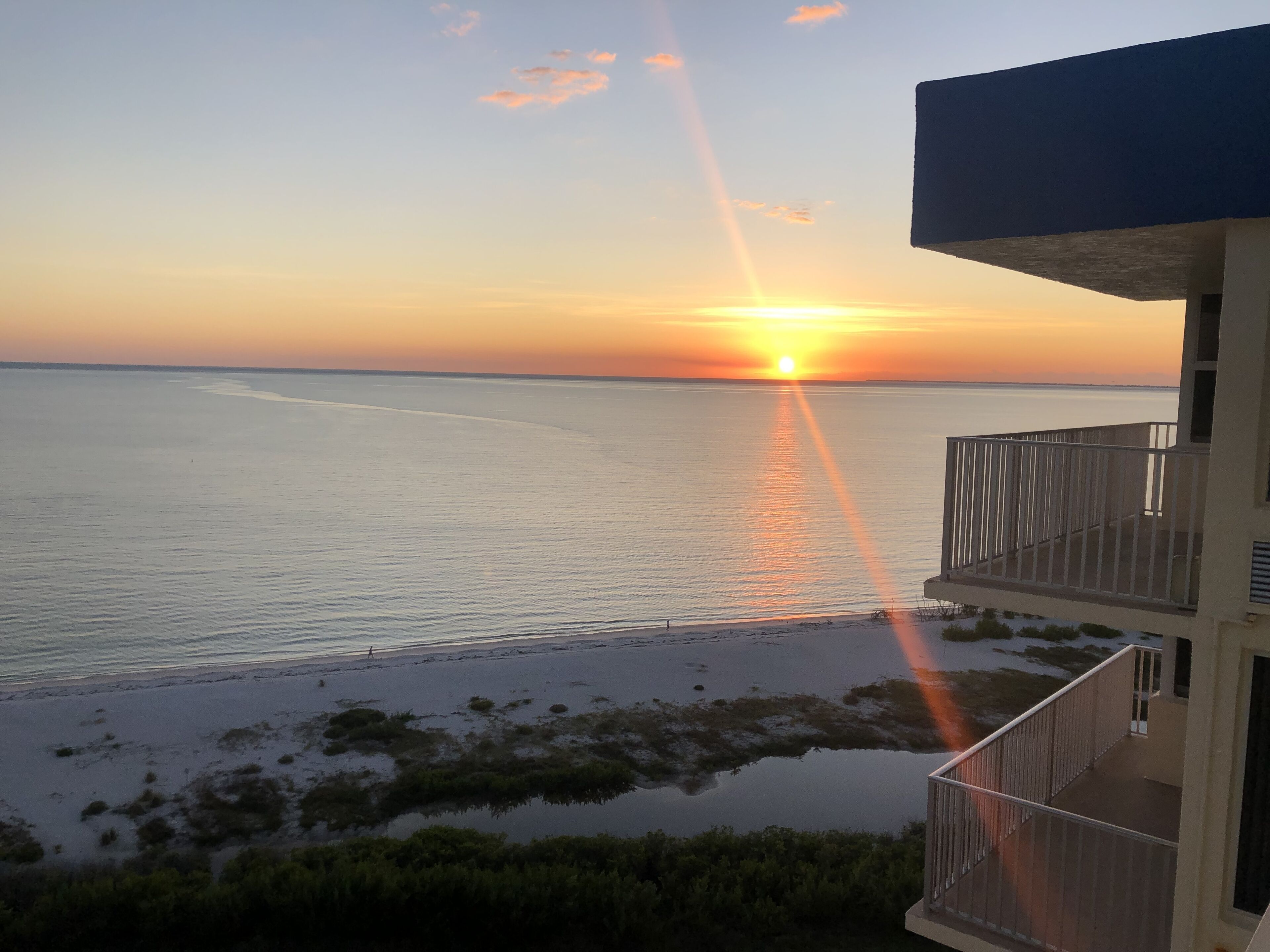 Penthouse with stunning sunset Estero Beach and Tennis Club.