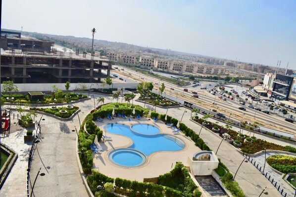 Outdoor pool - 2 Bedroom Duplex in Porto New Cairo (New cairo)