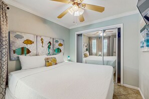 1 bedroom, iron/ironing board, Internet, bed sheets