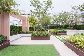 Enceinte de l’hébergement