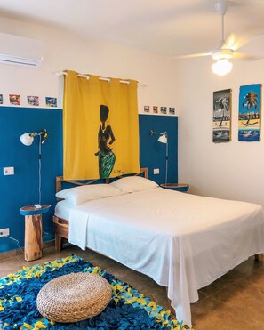 Deluxe Double Room, 1 Queen Bed, Garden View | Egyptian cotton sheets, premium bedding, individually decorated