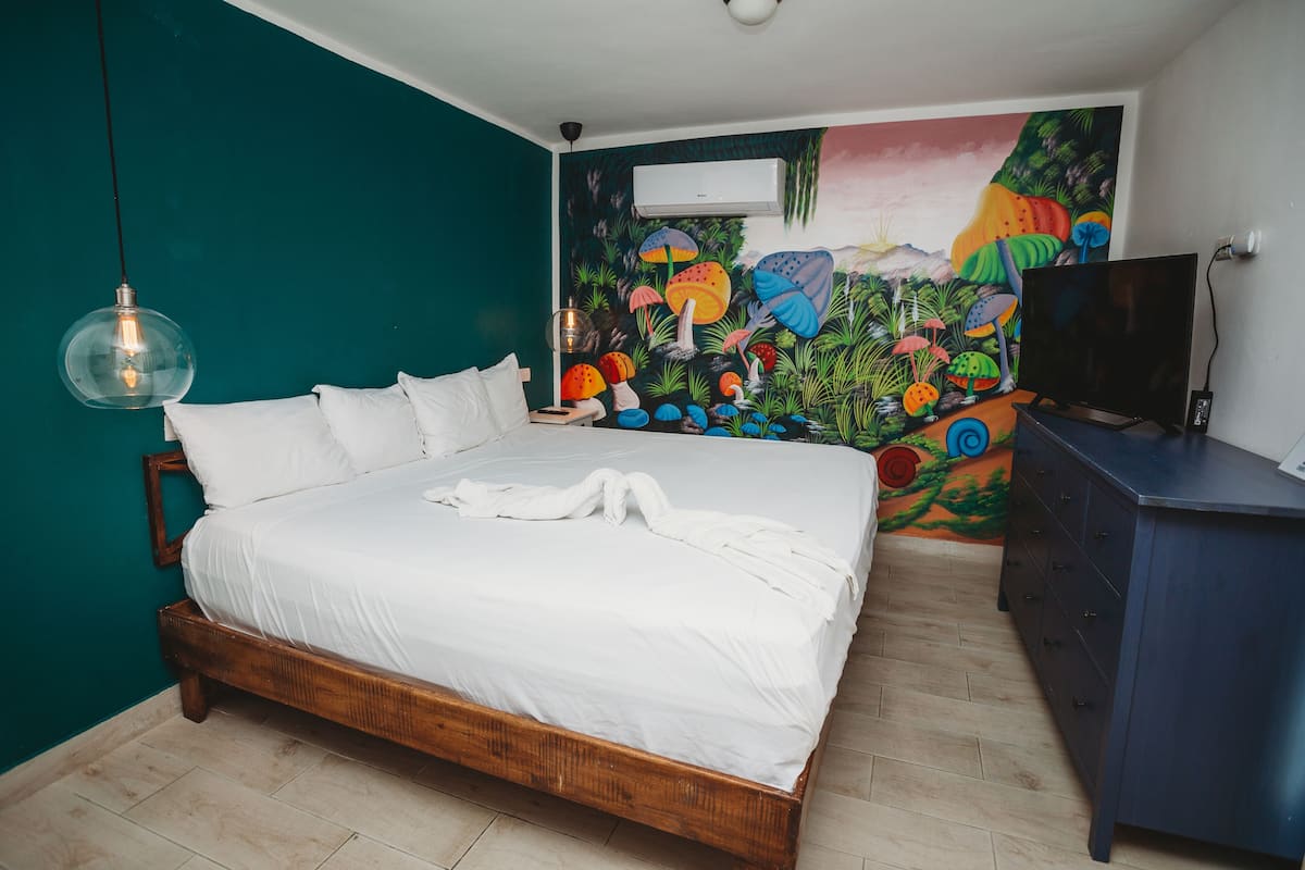 Junior Studio Suite | Egyptian cotton sheets, premium bedding, individually decorated