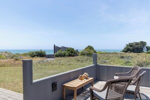 Terrace/patio - A Stone's Throw Away from the Spectacular Sights and Sounds of the Ocean (The Sea Ranch)