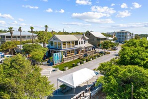 Exterior - Charming Family Retreat w/Screened Porch + Swing | Private Pool | Cozy Fire Pit (Santa Rosa Beach)