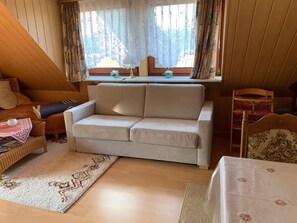 Apartment, 2 Schlafzimmer, Gartenblick (excl. Reinigungsgebühr 30 Euro)