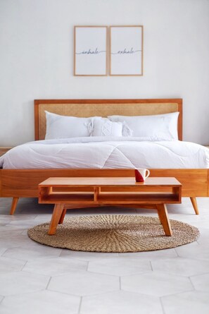 Family Villa | Minibar, in-room safe, individually decorated, individually furnished - The Sloth Bali (Canggu)