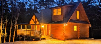 Cabin life near Asheville/Hendersonville. Secluded but still convenient escape!
