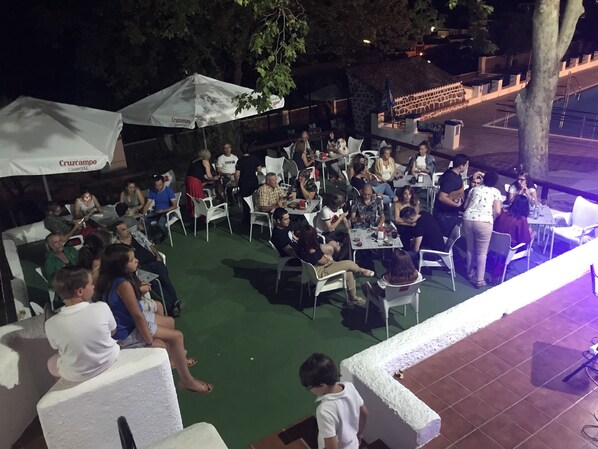 Restaurante al aire libre