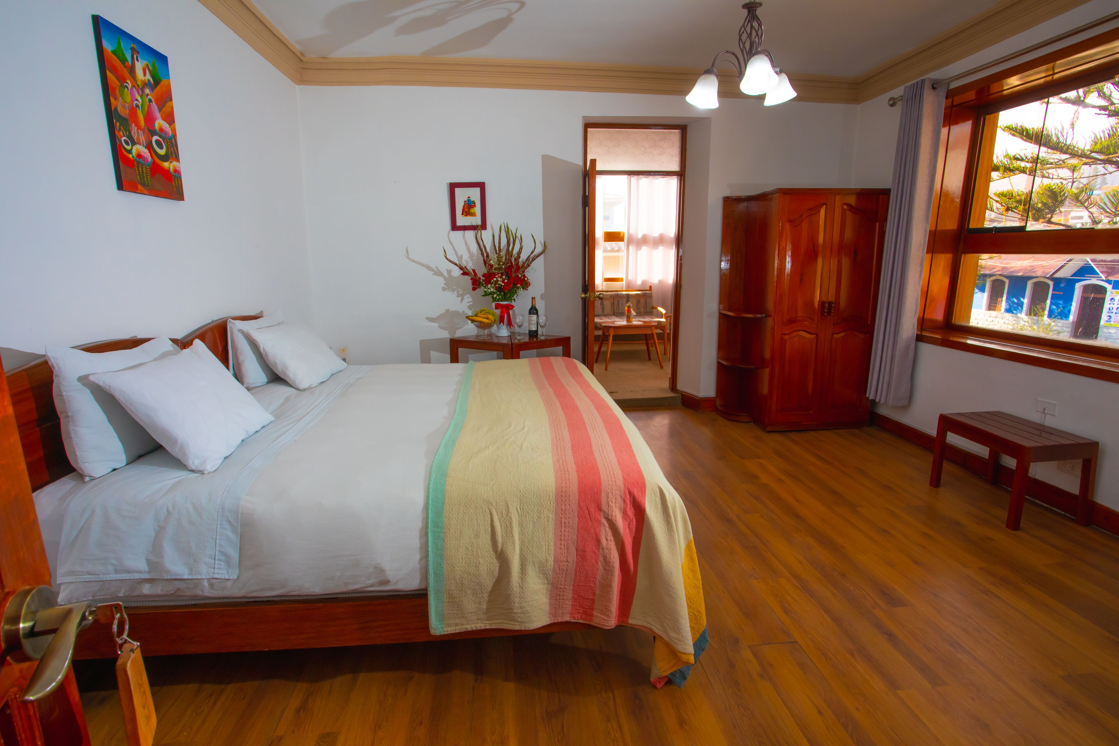 ห้องคอมฟอร์ทดับเบิล | ตู้นิรภัยในห้องพัก, ห้องเก็บเสียง, Wi-Fi ฟรี