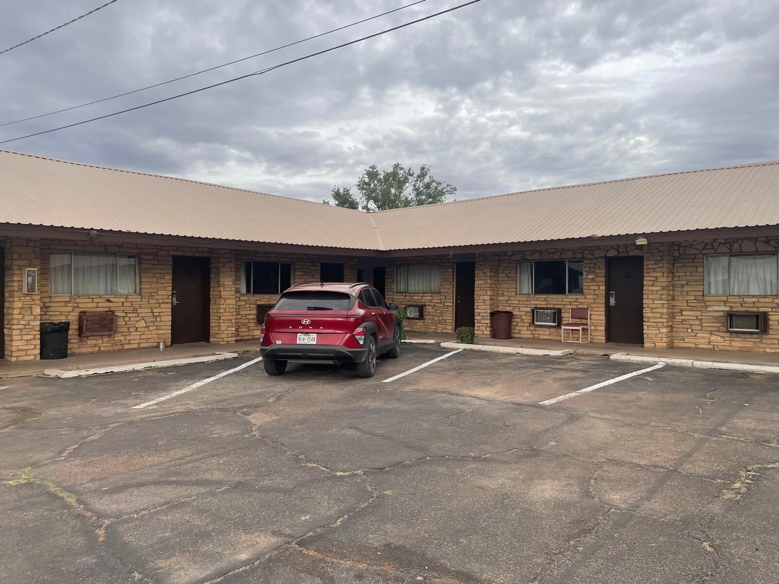 Fassade der Unterkunft