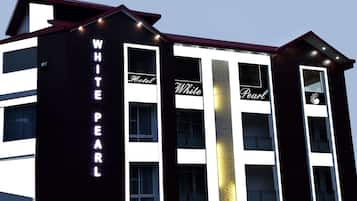 Front of property – evening/night