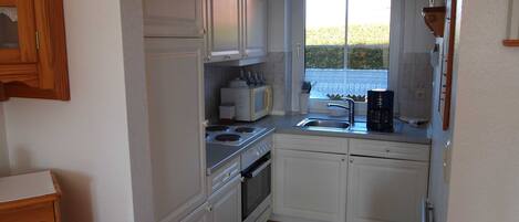 Fridge, microwave, oven, freezer