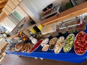 Free daily self-serve breakfast - Delight Hotel (Ksamil)