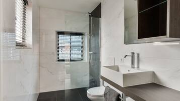 淋浴设施、吹风机、毛巾