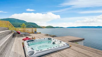 Luksus-villa | Privat spabad