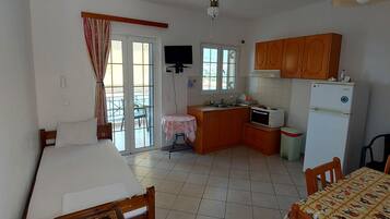 1 chambre, literie de qualité supérieure, couette en duvet d'oie