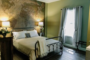 Premium bedding, memory foam beds, individually decorated