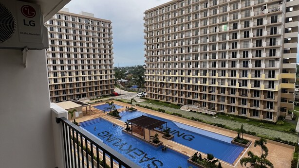 Outdoor pool - Cozy Studio Apartment (Lapu-Lapu)