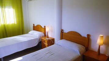 2 slaapkamers, beddengoed