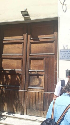 Fassade der Unterkunft