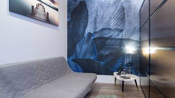 Junior-Suite, Sauna | 1 Schlafzimmer, italienische Bettbezüge von Frette