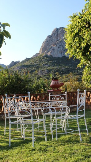 Blick von der Unterkunft