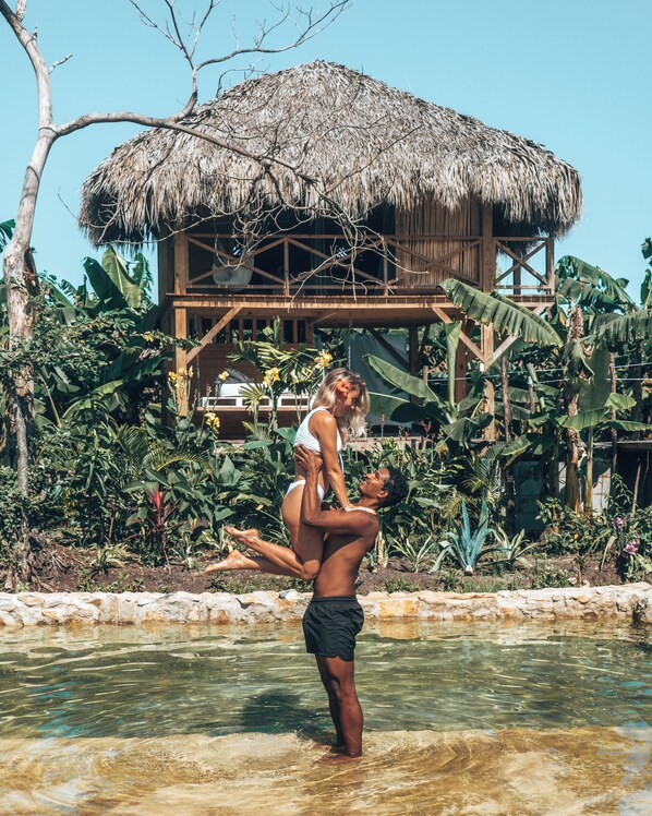 Jungle Bungalows | In-room safe, individually decorated, individually furnished, desk