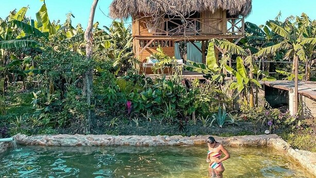 Jungle Bungalows | In-room safe, desk, laptop workspace, individually decorated - Samana Ecolodge (El Limon)