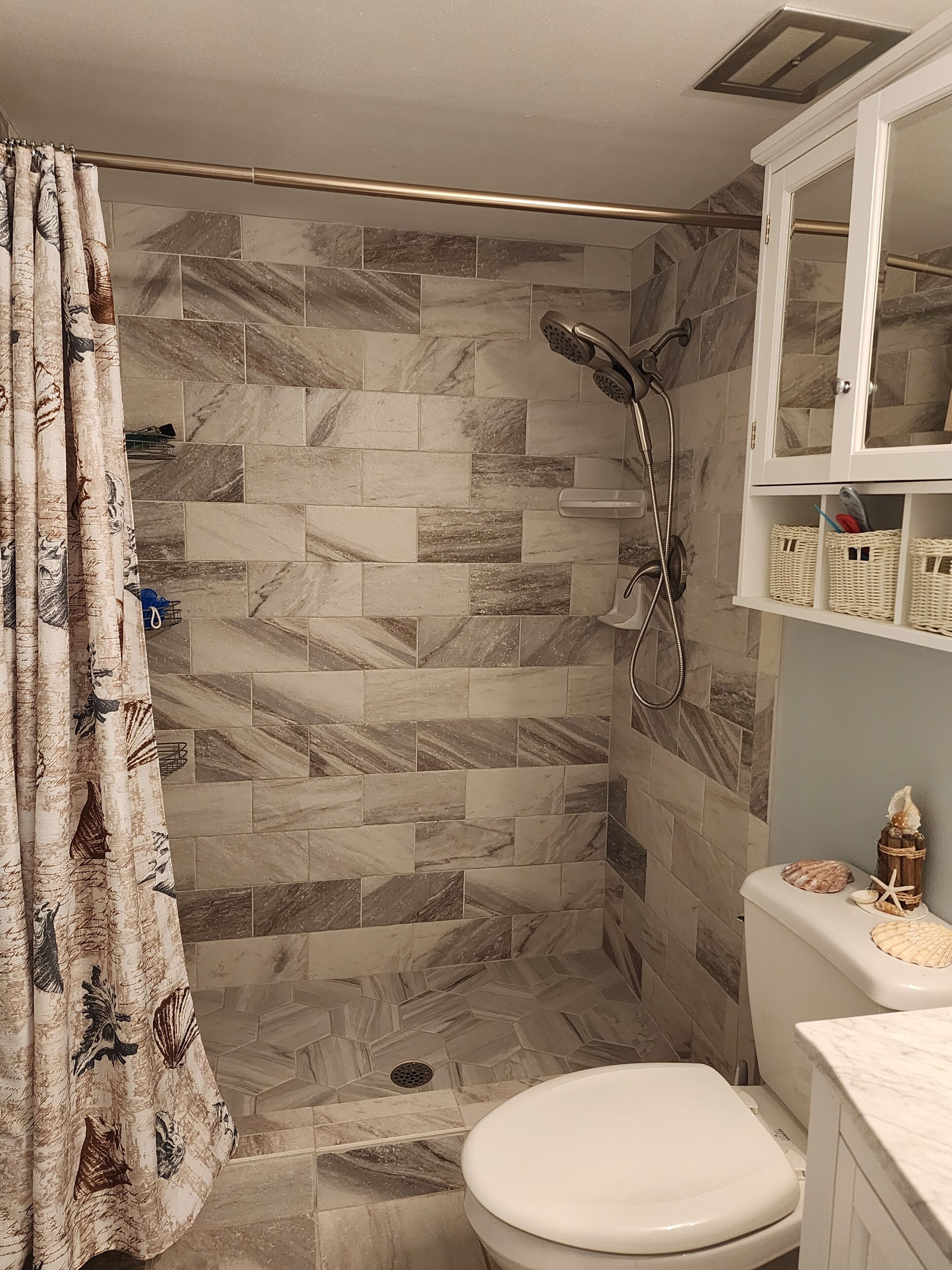 Dusche, Handtücher